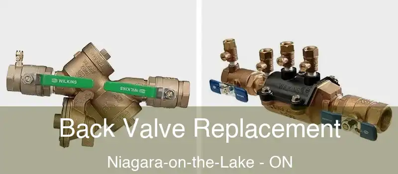 Back Valve Replacement Niagara-on-the-Lake - ON