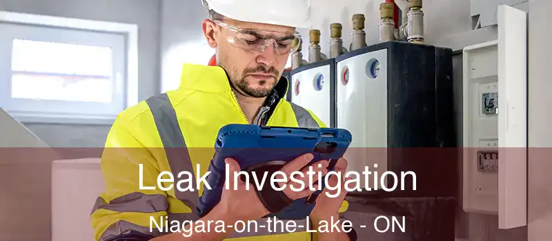  Leak Investigation Niagara-on-the-Lake - ON