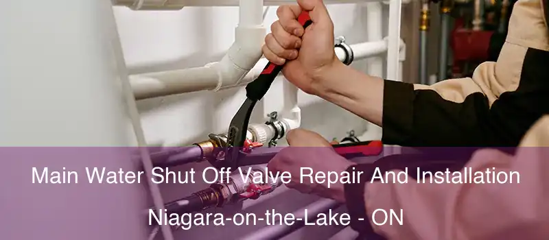  Main Water Shut Off Valve Repair And Installation Niagara-on-the-Lake - ON