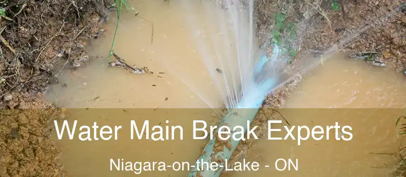  Water Main Break Experts Niagara-on-the-Lake - ON